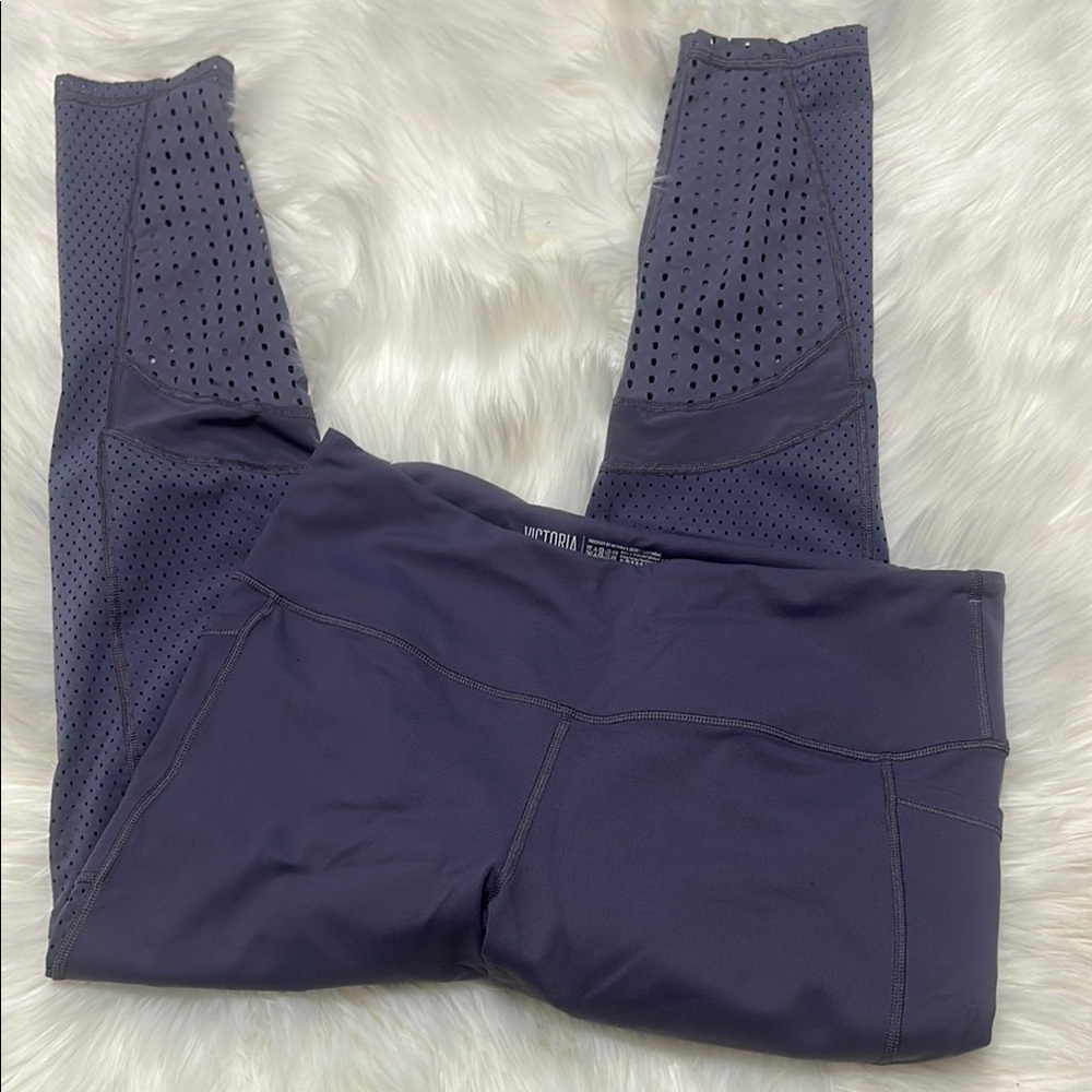 Victoria's Secret Purple Knockout by Victoria’s Secret SPORT Leggings D3